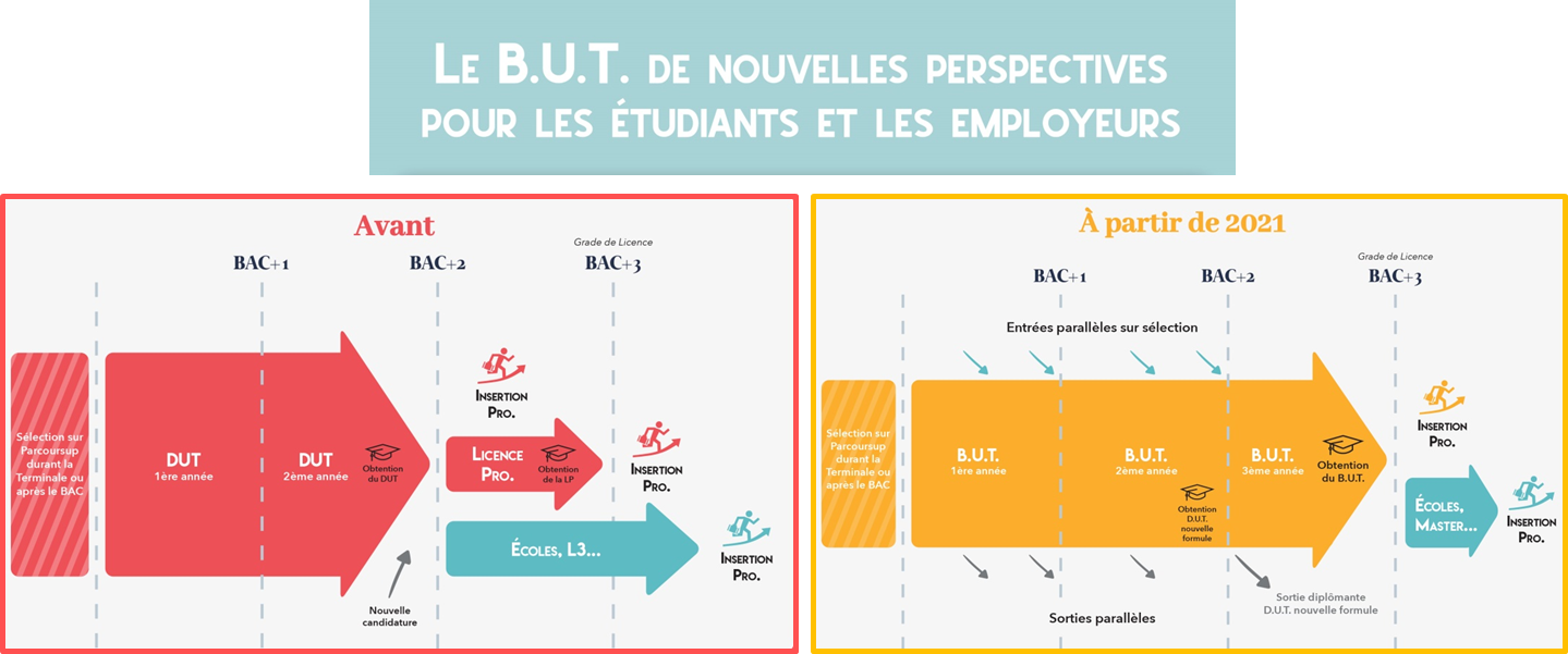 BUT avant et après