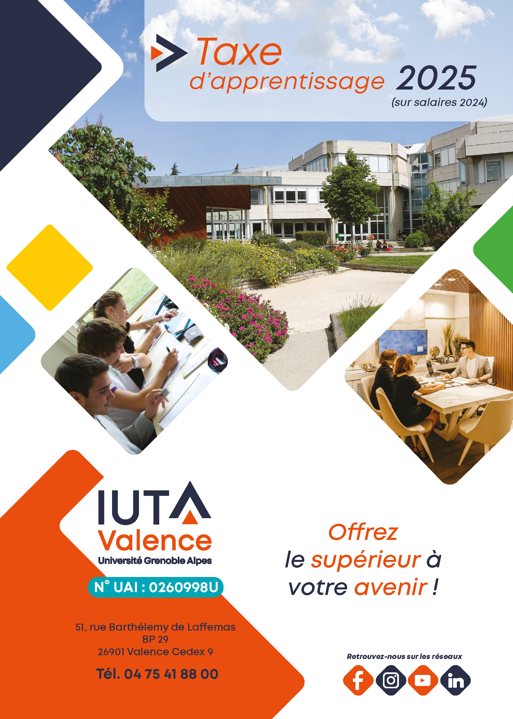 Plaquette taxe d'apprentissage 2025